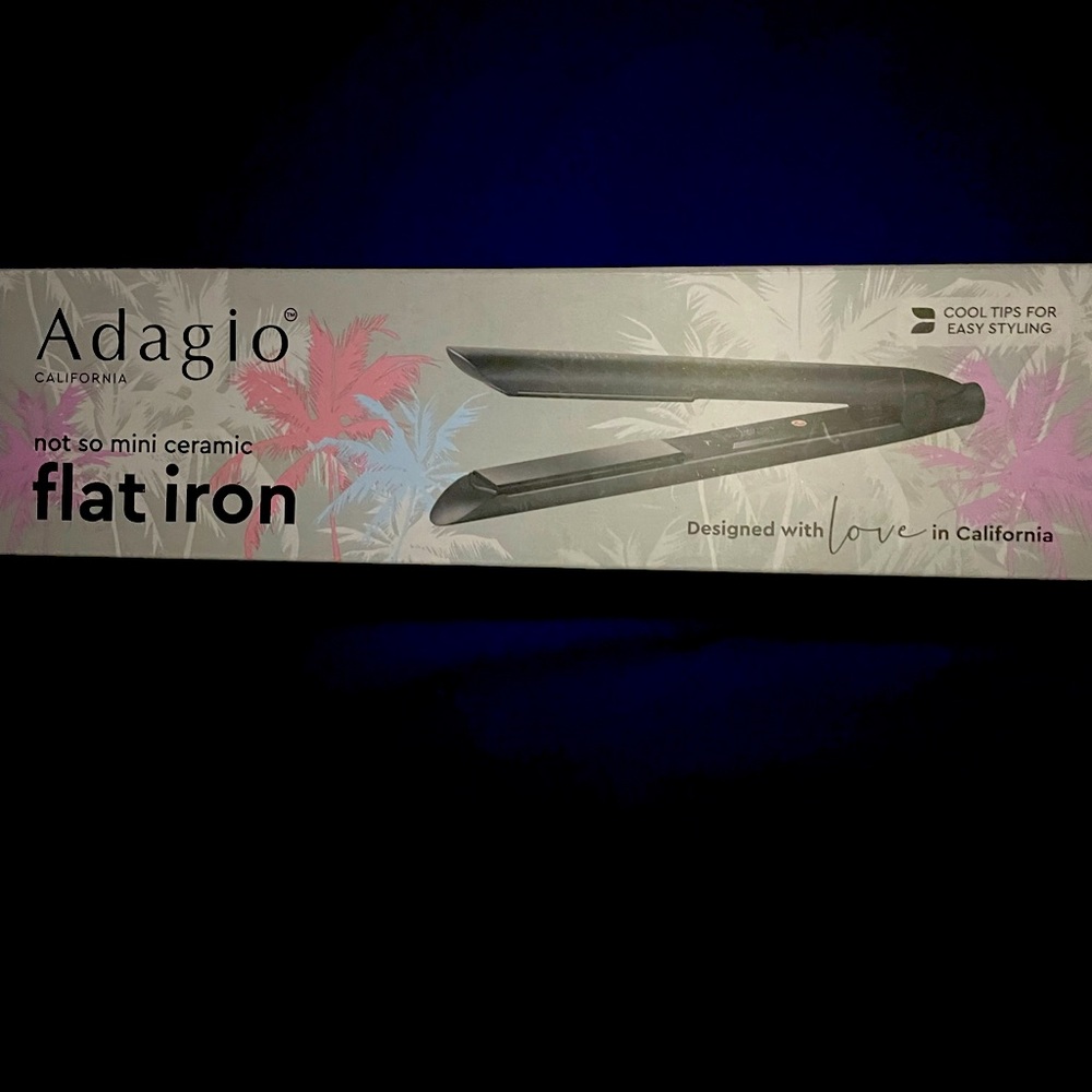 Adagio California Not So Mini Flat Iron